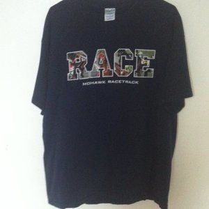 Mohawk Horse Racing Track T Shirt Size Large